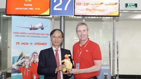Xin chào nước Úc - Toàn quyền Úc chúc mừng các đường bay thẳng của hãng hàng không Vietjet đến Melbourne, Sydney và Brisbane